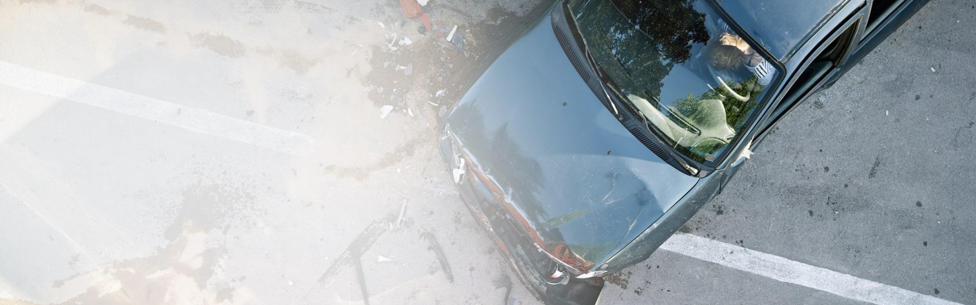 Rozbity samochód Slajd 2